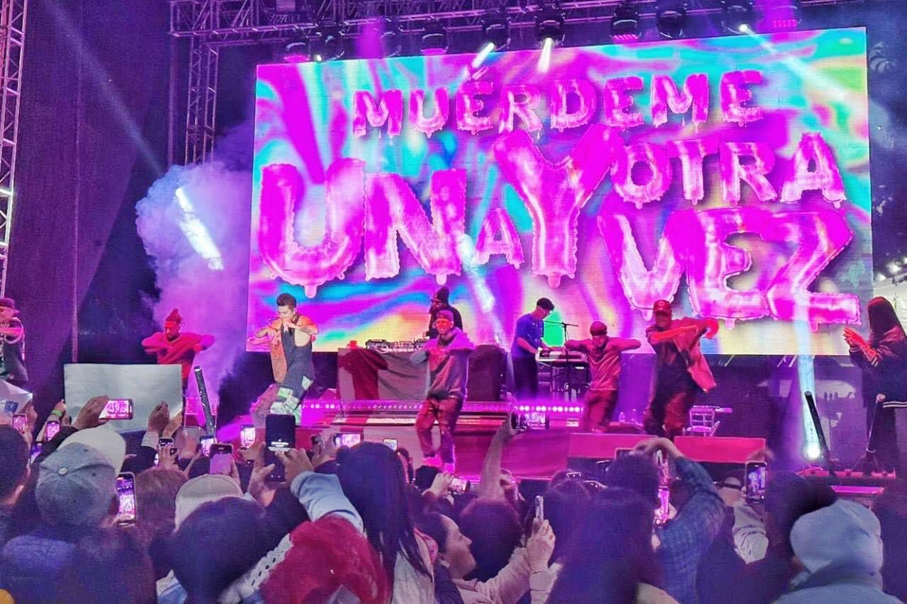 Una noche de música, baile y emociones se vivió con Mario Bautista en el 'Festival de la Juventud' en Huamantla
